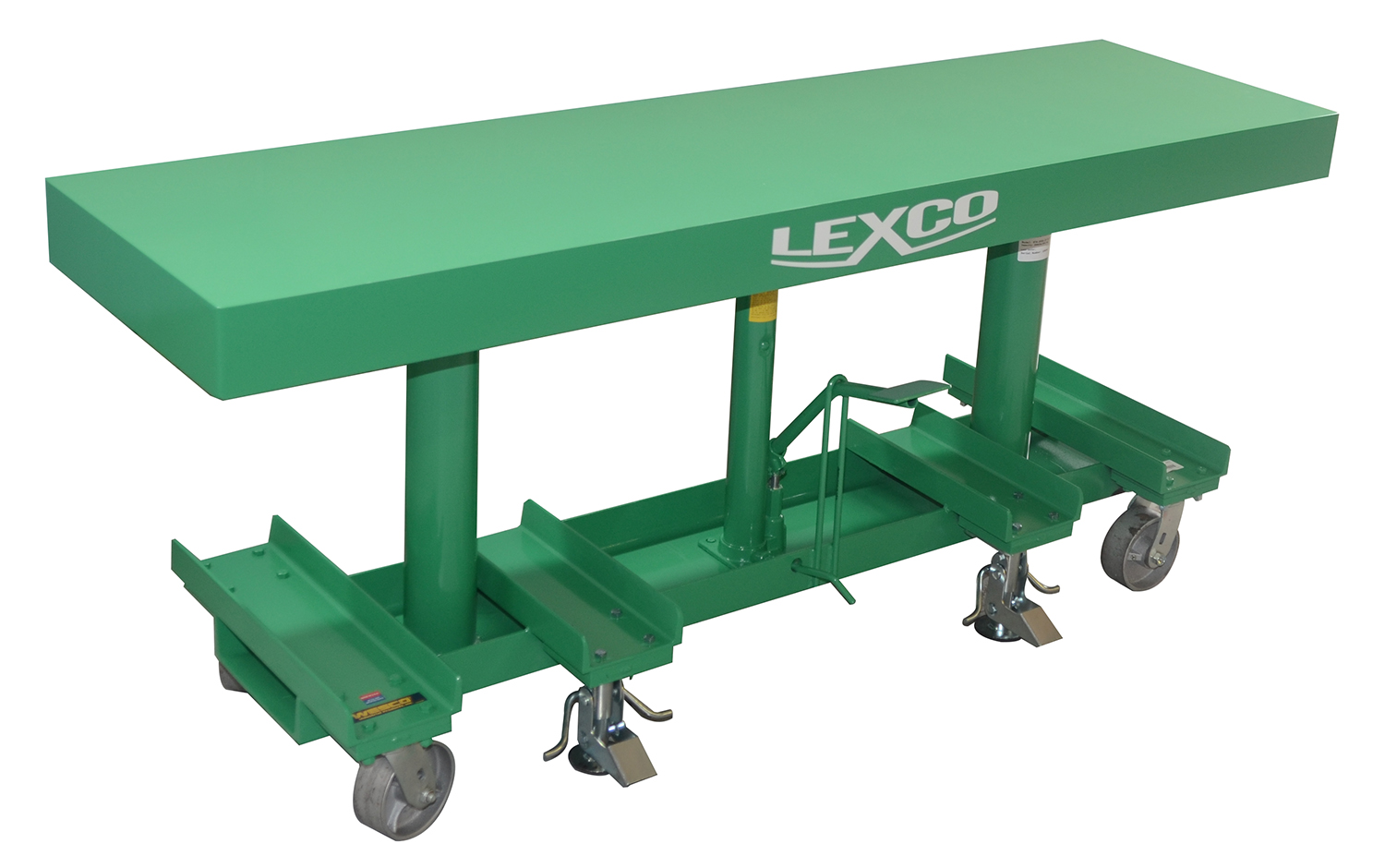 2,000 lb 20"W x 60"L 30" 48" Lift Hydraulic Foot Operated Lift Table